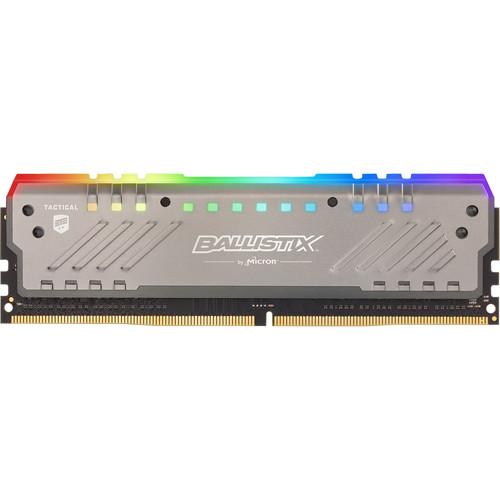 Ballistix 8GB Ballistix Tactical Tracer RGB DDR4 2666 MHz SR UDIMM Memory Module