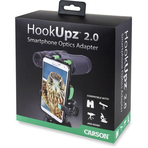 Carson HookUpz 2.0 Universal Optics Adapter for Smartphones