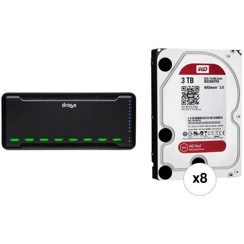 Drobo B810n 24TB 8-Bay NAS Enclosure Kit with Drives