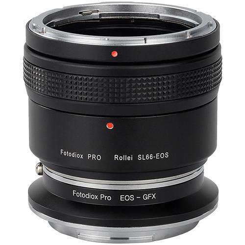 FotodioX Pro Lens Mount Adapter Kit for Rolleiflex SL66-Series Mount Lens to Fujifilm G-Mount Camera