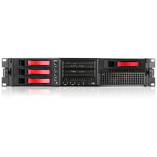iStarUSA 2 RU EATX Rugged Rackmount 4 x 3.5" Hotswap Chassis