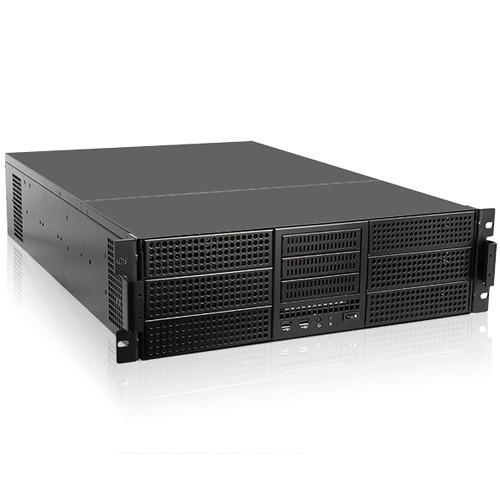 iStarUSA E-ATX Three 3.5" & Six 5.25" Bays Rackmount Chassis with 800W Redundant Power Supply