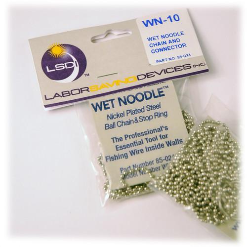 Labor Saving Devices Wet Noodle Ball Chain with Stop Ring