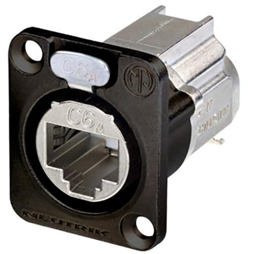Neutrik EtherCon Series CAT6A Shielded IDC Feedthrough Receptacle
