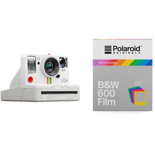 Polaroid Originals OneStep Instant Film Camera with Black & White Color Frames Film Kit