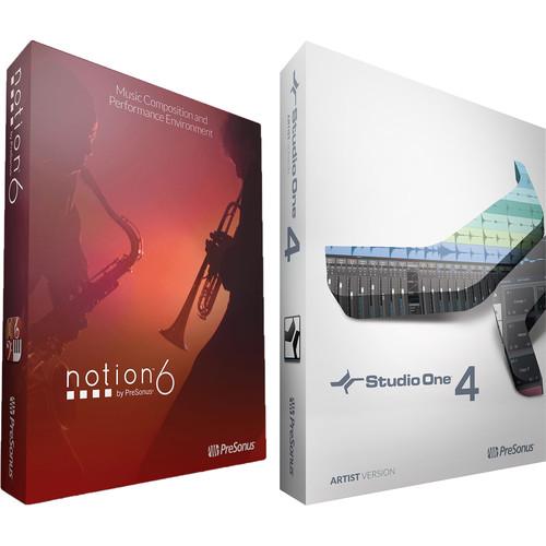 PreSonus Artist Bundle with Studio One 4 Artist and Notion 6