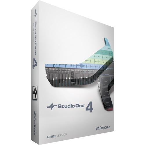 PreSonus Studio One 4 Artist - Audio and MIDI Recording Editing Software