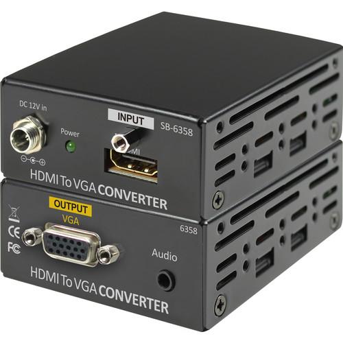 Shinybow HDMI to VGA Audio Converter