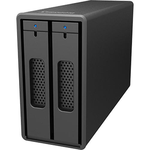 STARDOM 2-Bay St2-B3 Usb3.0 Enclosure-Black