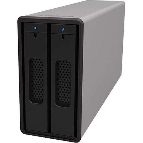 STARDOM 2-Bay St2-B31 Usb3.1 Enclosure-Silver