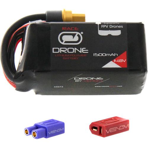 Venom Group 75C 1500mAh 4S 14.8V FPV Drone Racing LiPo Battery