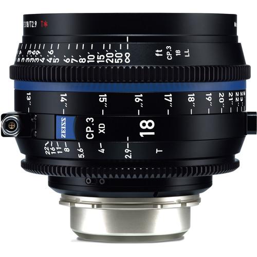 ZEISS CP.3 XD 18mm T2.9 Compact Prime Lens