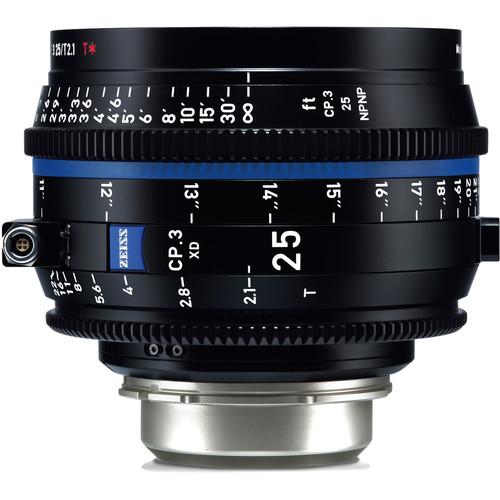 ZEISS CP.3 XD 25mm T2.1 Compact Prime Lens