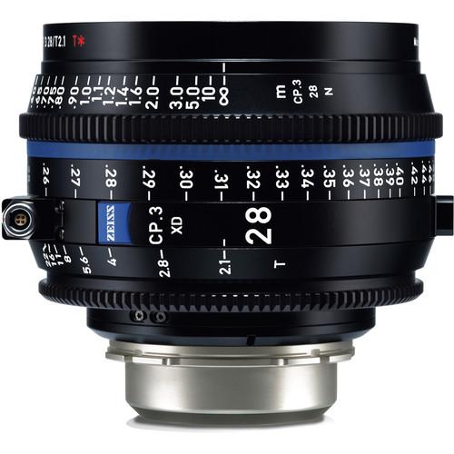 ZEISS CP.3 XD 28mm T2.1 Compact Prime Lens