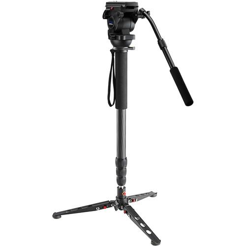 Acebil mp-90V Carbon Fiber Monopod with H805 Fluid Head