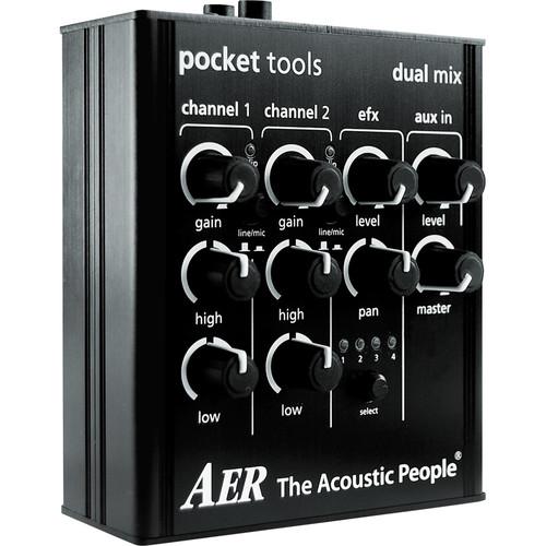 AER Pocket Tools 2-Channel Dual Mix Preamplifier