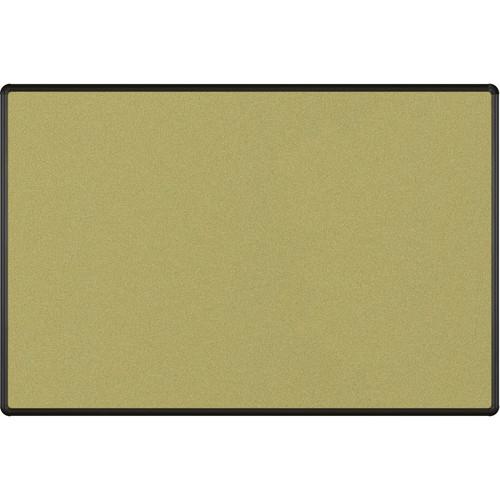 Best Rite Splash-Cork Tackboard with Black Presidential Trim