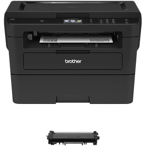 Brother HL-L2395DW All-in-One Monochrome Laser Printer with TN760 High Yield Black Toner Kit