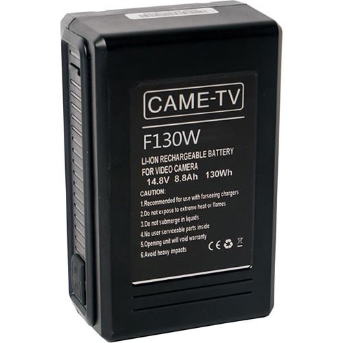 CAME-TV Compact 130Wh 14.8V V-Mount Battery