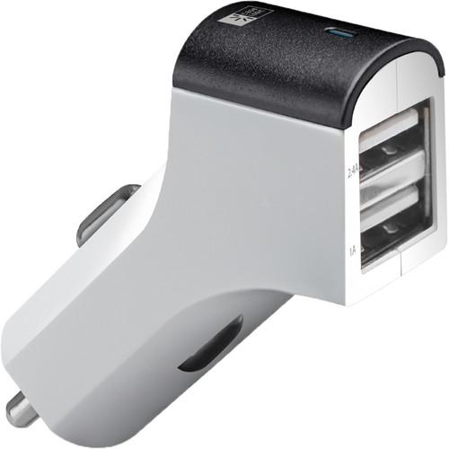 Case Logic 2.4A Dual USB Car Charger with MFI Lightning Cable
