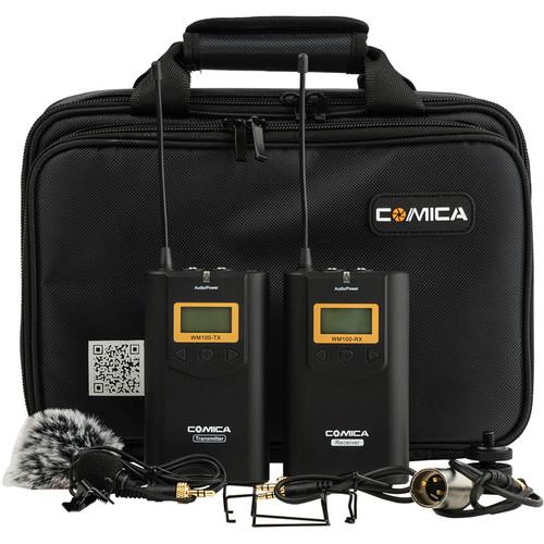 Comica Audio CVM-WM100 Camera-Mountable UHF Wireless