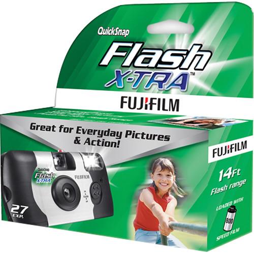 FUJIFILM QuickSnap Flash X-TRA 800 Disposable Camera
