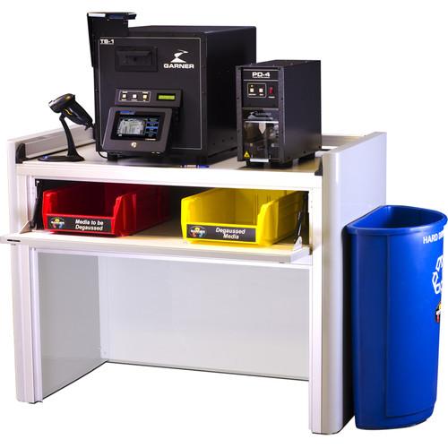 Garner SW-2 Workstation with TS-1 IRONCLAD Degausser & PD-4 Destroyer