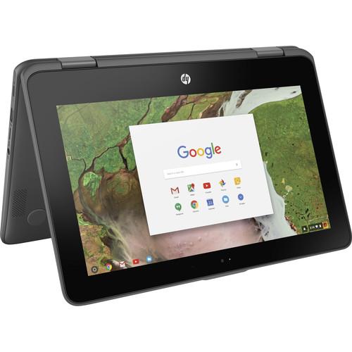 HP 11.6" 32GB Multi-Touch 2-in-1 Chromebook x360 11-ae020nr