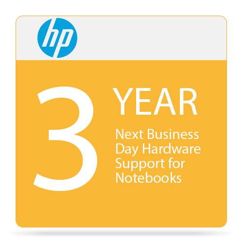 HP 3-Year Next Business Day Onsite Hardware Support for Notebooks