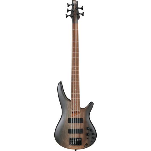 Ibanez SR Standard 5-String Electric Bass - 24 Frets - Surreal Black Dual Fade