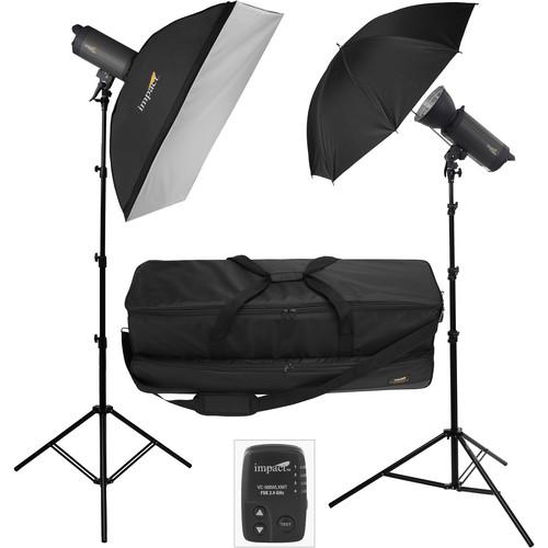 Impact 500Ws 2-Light Wireless Monolight Kit