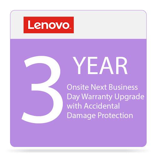Lenovo 3-Year Onsite NBD Warranty Upgrade with Accidental Damage Protection
