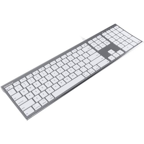Macally Ultra Slim USB Wired Keyboard