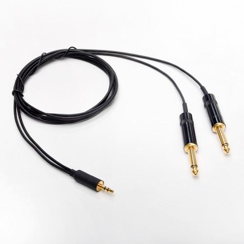 Microphone Madness 3.5mm Stereo Mini Male to Dual 1 4" TS Mono Male Y-Cable