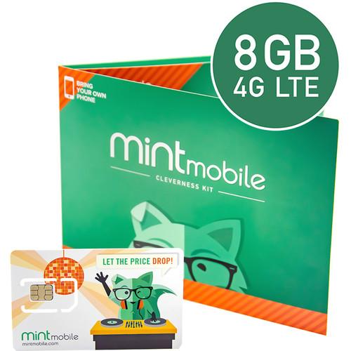 Mint Mobile 3-Month 8GB Prepaid SIM