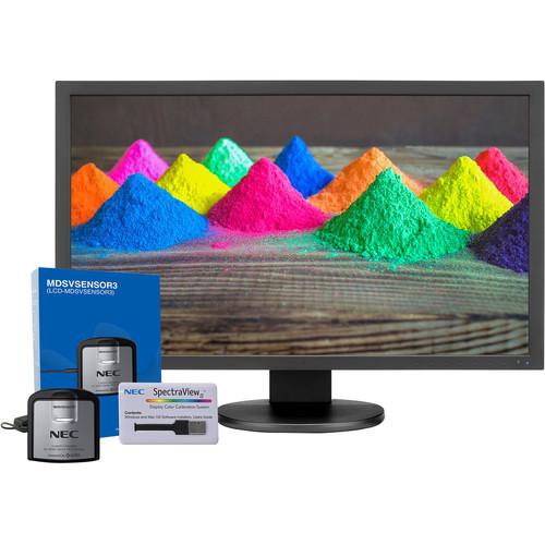 NEC PA271Q-BK-SV 27" 16:9 Color-Critical IPS Monitor with SpectraView II Color Calibration