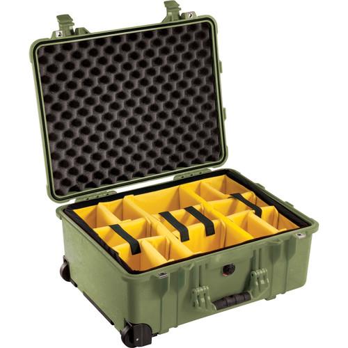 Pelican 1564 for the Waterproof 1560 Case with Yellow and Black Divider Set