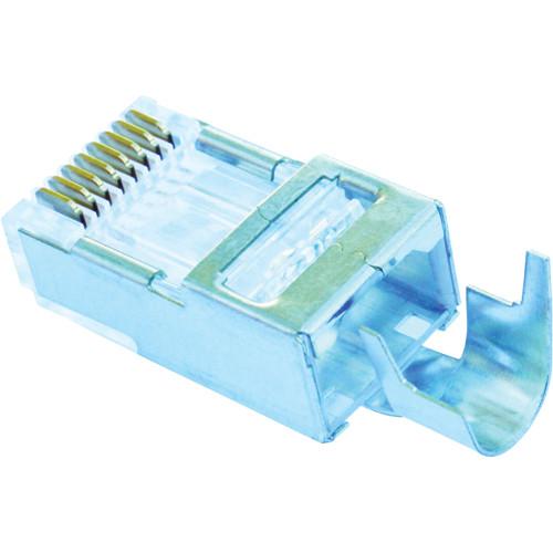 Platinum Tools Shielded EZ-RJ45 Connectors for CAT5e & CAT6 with External Ground