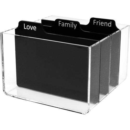 Polaroid Storage Box with Dividers for