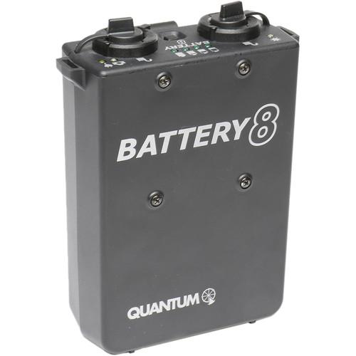 Quantum Instruments QB8 Rechargeable Battery with Charger for OMICRON 4 Video Light