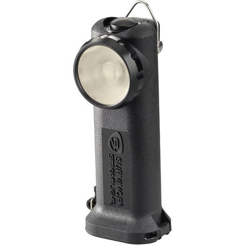 Streamlight Survivor Right-Angle Rechargeable LED Flashlight with 120 100 VAC 12 VDC Charger