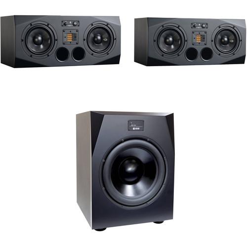 Adam Professional Audio A77X-Sub15 Nearfield Monitor Bundle with Sub15 Subwoofer