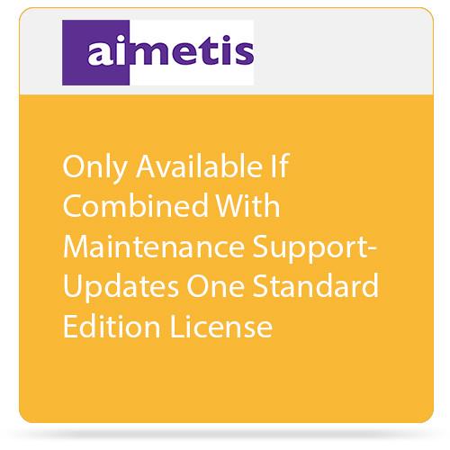 aimetis One Symphony 7 Standard Edition License Update to Latest Software Version