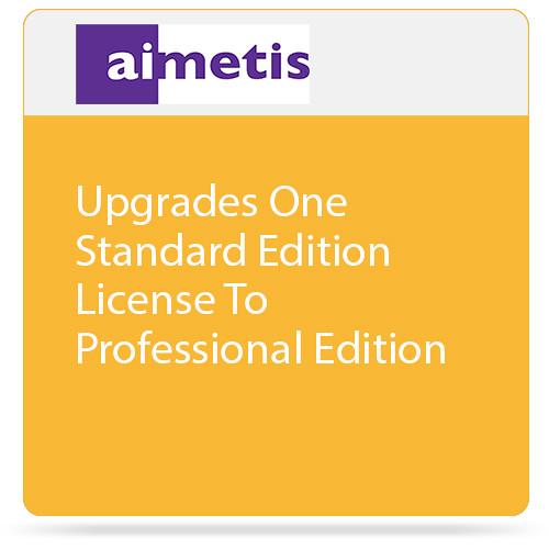 aimetis One Symphony 7 Standard Edition License Upgrade to Professional Edition
