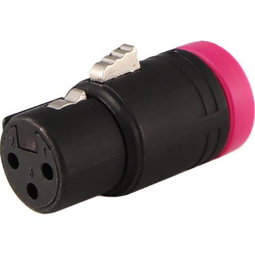 Cable Techniques CT-LPXLR-3F-P Low-Profile XLR 3-Pin Female Connector with Adjustable Side Cable-Exit