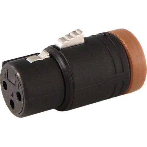 Cable Techniques CT-LPXLR-3F-S Low-Profile XLR 3-Pin Female Connector with Adjustable Side Cable-Exit