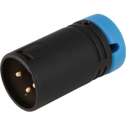 Cable Techniques CT-LPXLR-3M-B Low-Profile XLR 3-Pin Male Connector with Adjustable Side Cable-Exit
