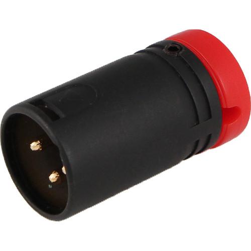 Cable Techniques CT-LPXLR-3M-R Low-Profile XLR 3-Pin Male Connector with Adjustable Side Cable-Exit