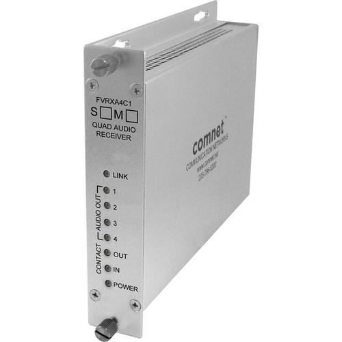 COMNET Multimode 1310 1550nm 4-Channel Audio Receiver