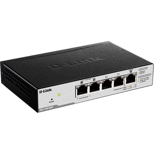 D-Link Smart Managed PoE-Powered 5-Port Gigabit Switch